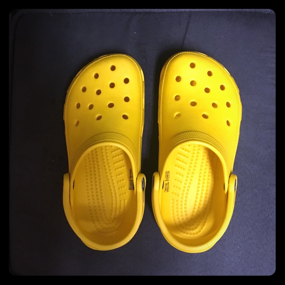 Yellow Crocs🤩🍋💛